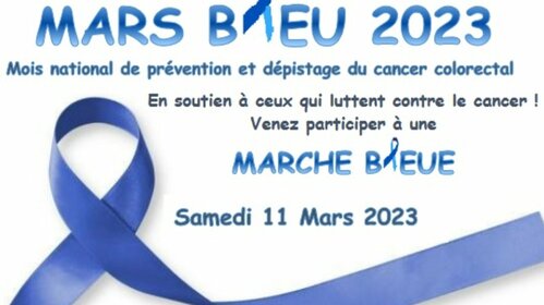 Mars bleu Marche bleue le 11 mars 2023