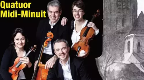 Concert de musique française Quatuor Midi-Minuit